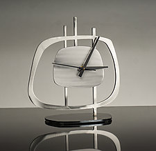 Quasar Clock by Ken Girardini and Julie Girardini (Metal Clock)