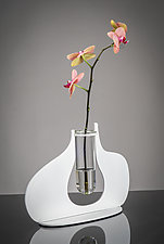 Dew Drop Vase by Ken Girardini and Julie Girardini (Metal Vase)