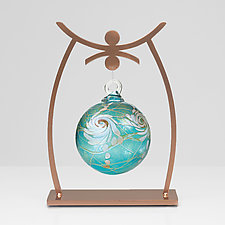 Shinto Ornament Display by Ken Girardini and Julie Girardini (Metal Ornament Stand)