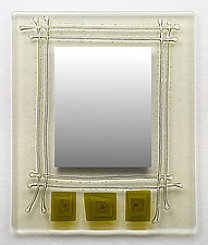 Trinity by Richard Altman (Art Glass Mirror)