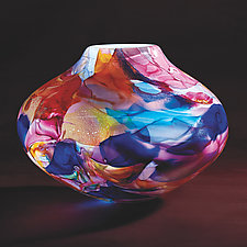 Shard Bowl by Randi Solin (Art Glass Vessel)