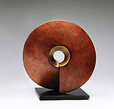 Copper Coil by Cheryl Williams (Ceramic Sculpture)