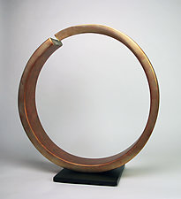 Circle in Motion by Cheryl Williams (Ceramic Sculpture)