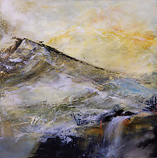 Mountain Snow by Cheryl Williams (Acrylic Painting)
