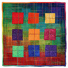 Gems No.28 by Michele Hardy (Fiber Wall Hanging)