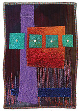Pearls No.19 by Michele Hardy (Fiber Wall Hanging)