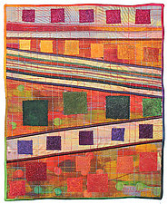 Layers No.5 by Michele Hardy (Fiber Wall Hanging)