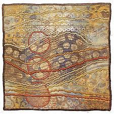 Geoforms Strata No.6 by Michele Hardy (Fiber Wall Hanging)