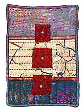 Pearls No.21 by Michele Hardy (Fiber Wall Hanging)
