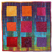 Gems No.21 by Michele Hardy (Fiber Wall Hanging)