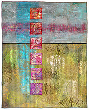 Surfaces No.22 by Michele Hardy (Fiber Wall Hanging)