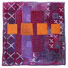 Gems No.24 by Michele Hardy (Fiber Wall Hanging)
