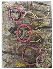 Dimensions No.5 by Michele Hardy (Mixed-Media Wall Hanging)