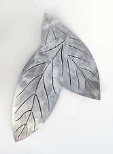 Leaves Drifting by Marsh Scott (Metal Wall Sculpture)