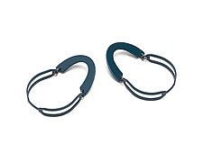 Curved Link Earrings by Ashley Buchanan (Brass Earrings)