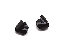 Tri-Fold Clip Earrings by Ashley Buchanan (Brass Earrings)