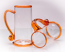 Beer Stein by Andrew Iannazzi (Art Glass Drinkware)