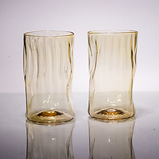 Water Cups by Andrew Iannazzi (Art Glass Drinkware)