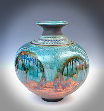 Cinque Terre by Tom Neugebauer (Ceramic Vessel)