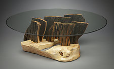 Formations Coffee Table  by Aaron Laux (Wood Coffee Table)