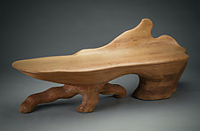 Drift Wood Bench by Aaron Laux (Wood Bench)
