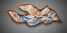 Alchemy by Aaron Laux (Wood Wall Sculpture)