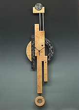 One in a Million by Jacob Rogers Art (Wood Clock)