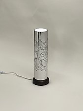 Kisses Luvlamp by Jacob Rogers Art (Metal Table Lamp)