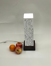 Luvlamp Geo 1 by Jacob Rogers Art (Metal Table Lamp)