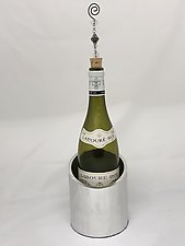 Clearly Modern Mini Wine Cooler by Evy Rogers and Joe  Jacob (Metal Wine Cooler)