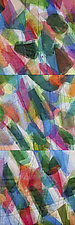 Color Stream by Nelda Warkentin (Fiber Wall Hanging)
