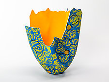 Virdigris Garden by Jean Elton (Ceramic Vase)