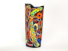 Verdant Veranda II by Jean Elton (Ceramic Vase)