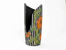 Climbing Flowers by Jean Elton (Ceramic Vase)