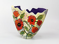 Violaceous by Jean Elton (Ceramic Vase)