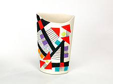 Calder Mobile Tribute by Jean Elton (Ceramic Vase)