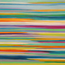 Striations 9 by Mary Johnston (Oil Painting)