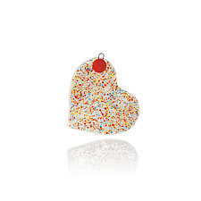 Sprinkle on the Love by Kimberly Rich (Art Glass Ornament)