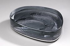 Amethyst Koi Pond by Tomo Sakai and Eric Cruze (Art Glass Sculpture)