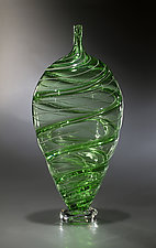 Tempest Vessel by Marc VandenBerg (Art Glass Vessel)