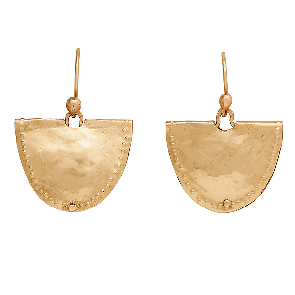 Mevia Bronze Earrings by Julie Cohn (Bronze Earrings) | Artful Home