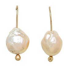 Mila Pearl Earrings by Julie Cohn (Pearl Earrings)