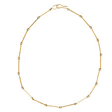 Bronze Bar Link Chain Necklace by Julie Cohn (Bronze Necklace)