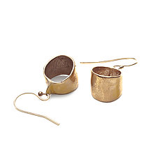 Bronze Hoop Earrings by Julie Cohn (Bronze Earrings)