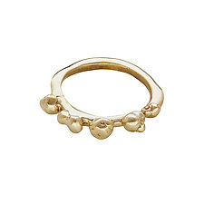 Ripple Bronze Stack Ring by Julie Cohn (Bronze Ring)