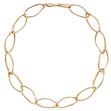Milanese Bronze Link Chain Necklace by Julie Cohn (Bronze Necklace)