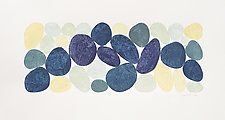 Purple and Teal by Nancy Simonds (Watercolor Painting)