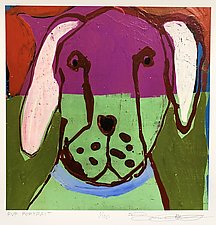 Pup Portrait by Barbara Gilhooly (Giclee Print)