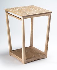 Tapered Frame by Eben Blaney (Wood Side Table)