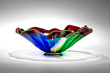 Tahoe Bowl by Treg Silkwood (Art Glass Bowl)